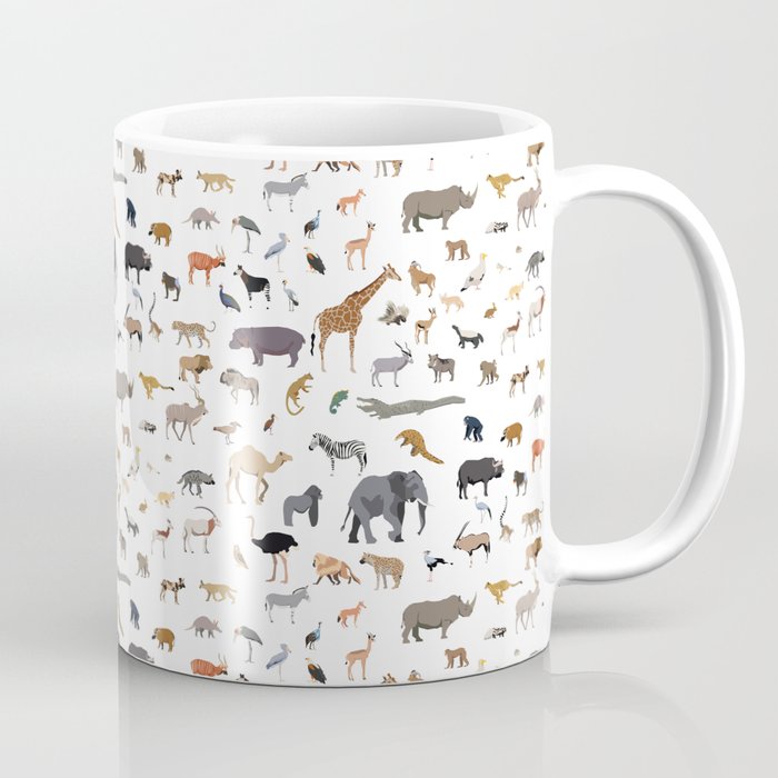 African animal pattern Coffee Mug