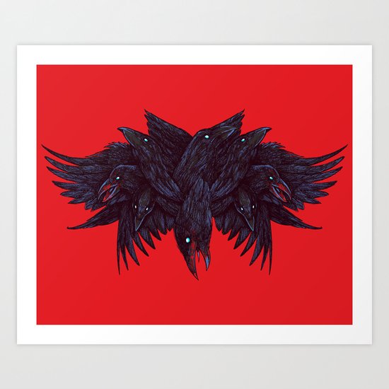 Crowberus Art Print