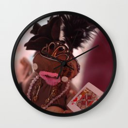 Eliza the Cabaret Artist Wall Clock