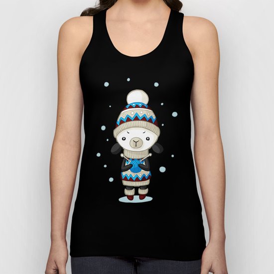 Sheep Unisex Tank Top