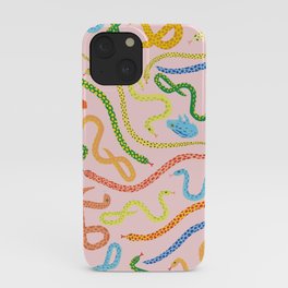 Snakes and Frogs iPhone Case