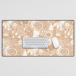 vegetarian party platter spice Desk Mat