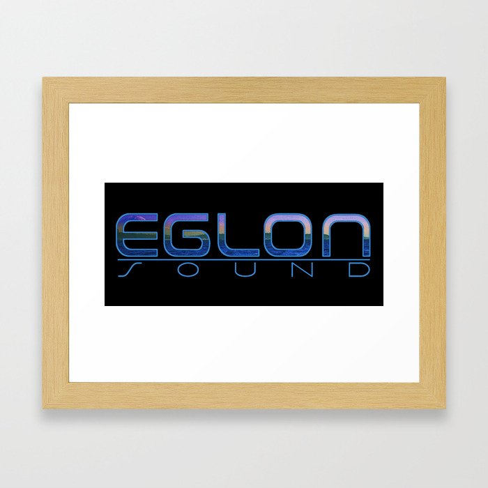 Eglon Sound Logo (Rainer Edition) Framed Art Print