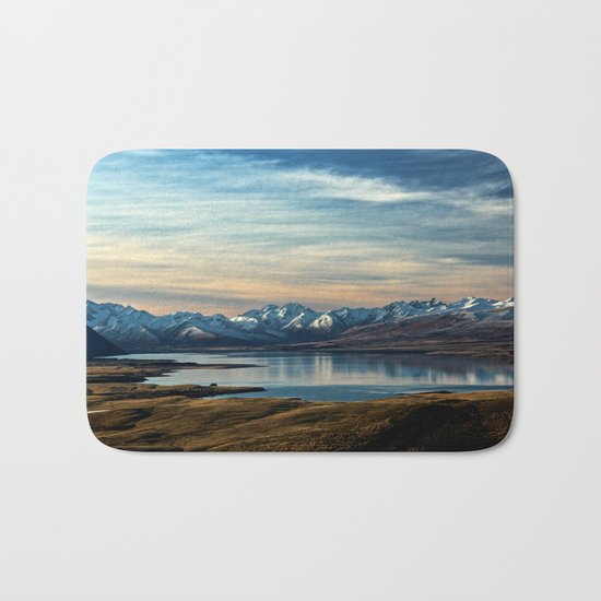 Over The Mountains Bath Mat