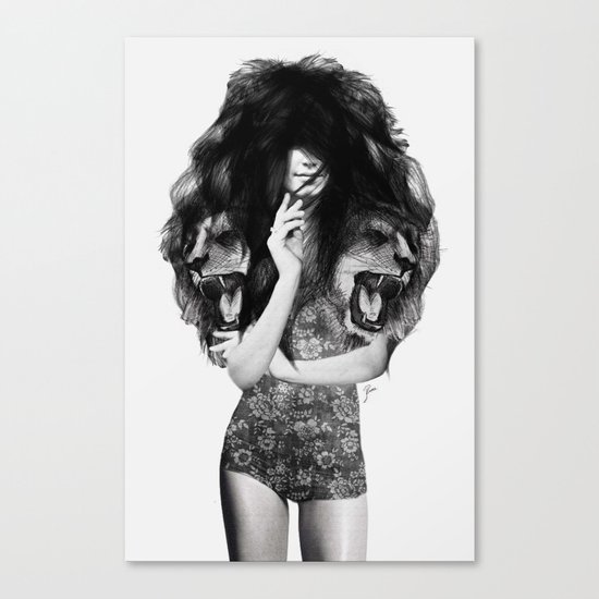 Lion #1 Canvas Print