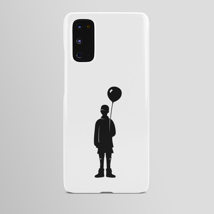 Boy and his balloon Android Case