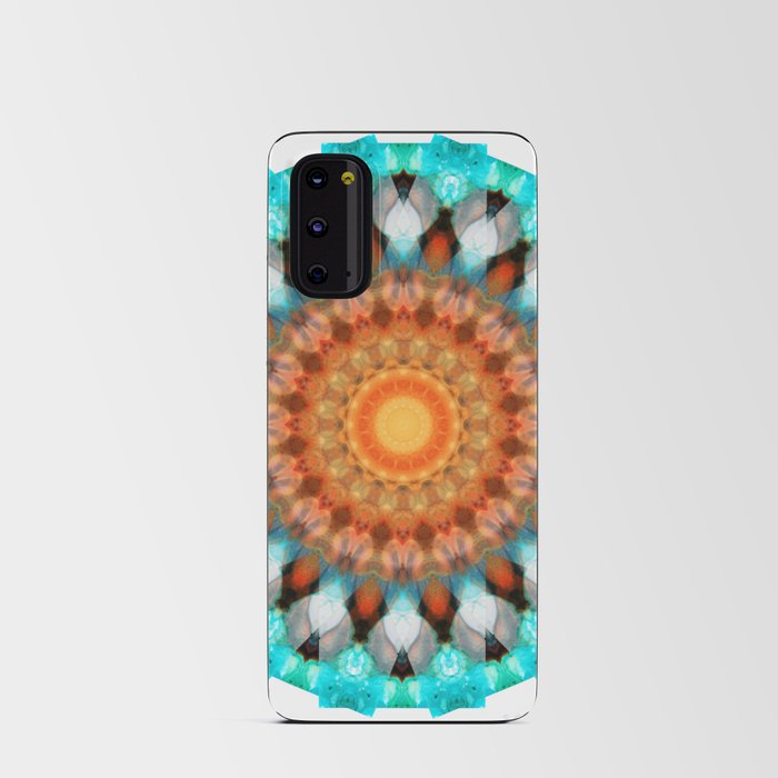 Colorful Bright Mandala Art - Tribal Wisdom Android Card Case