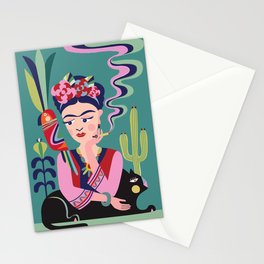 Frida Kahlo  Stationery Card