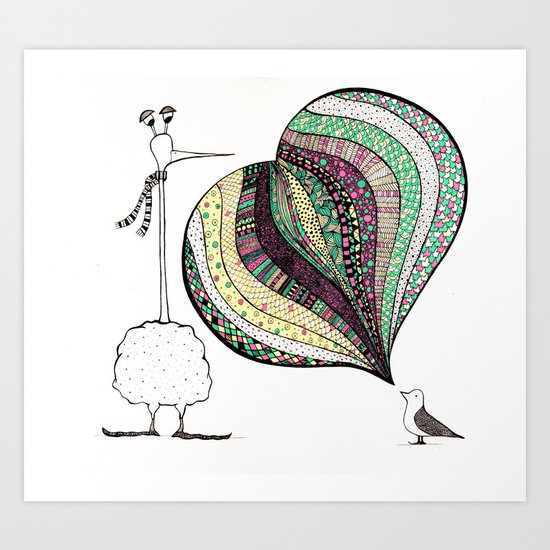 too tall Art Print