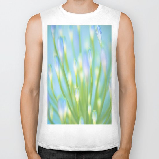 Blue & Green Biker Tank