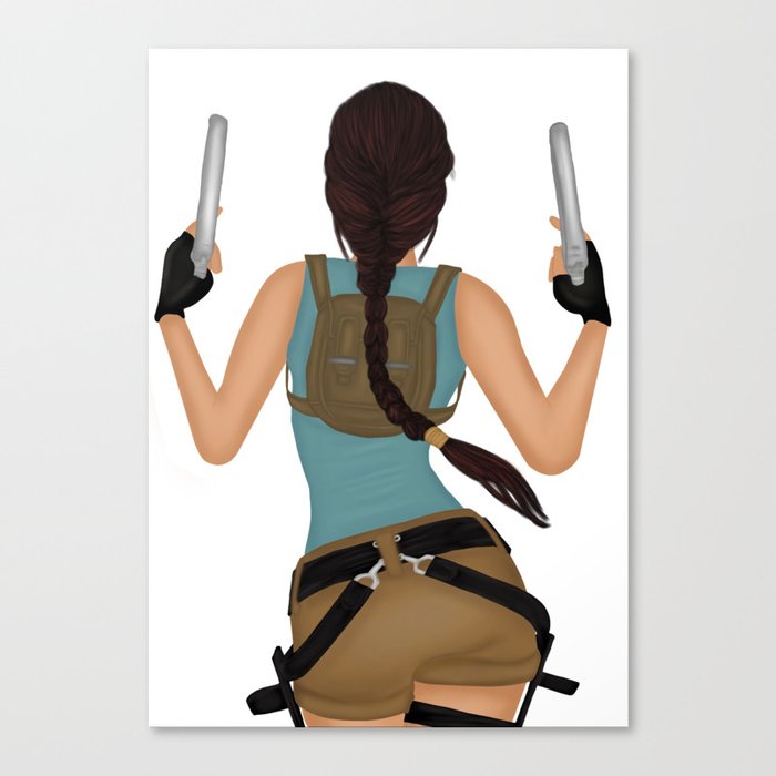 Tomb Raider Canvas Print