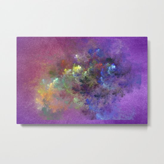 Riot of Colour Metal Print
