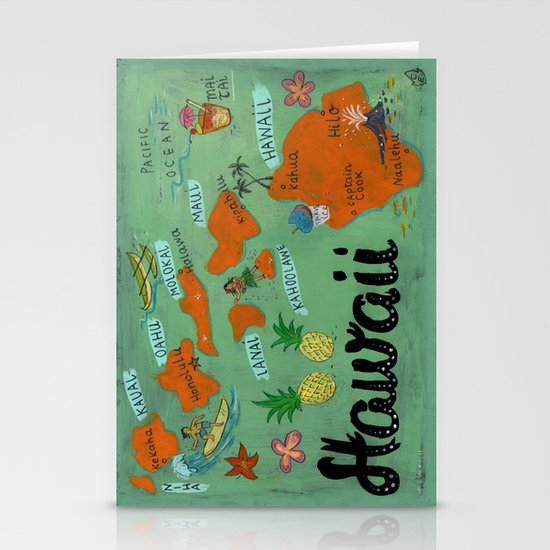 HAWAII Stationery Cards
