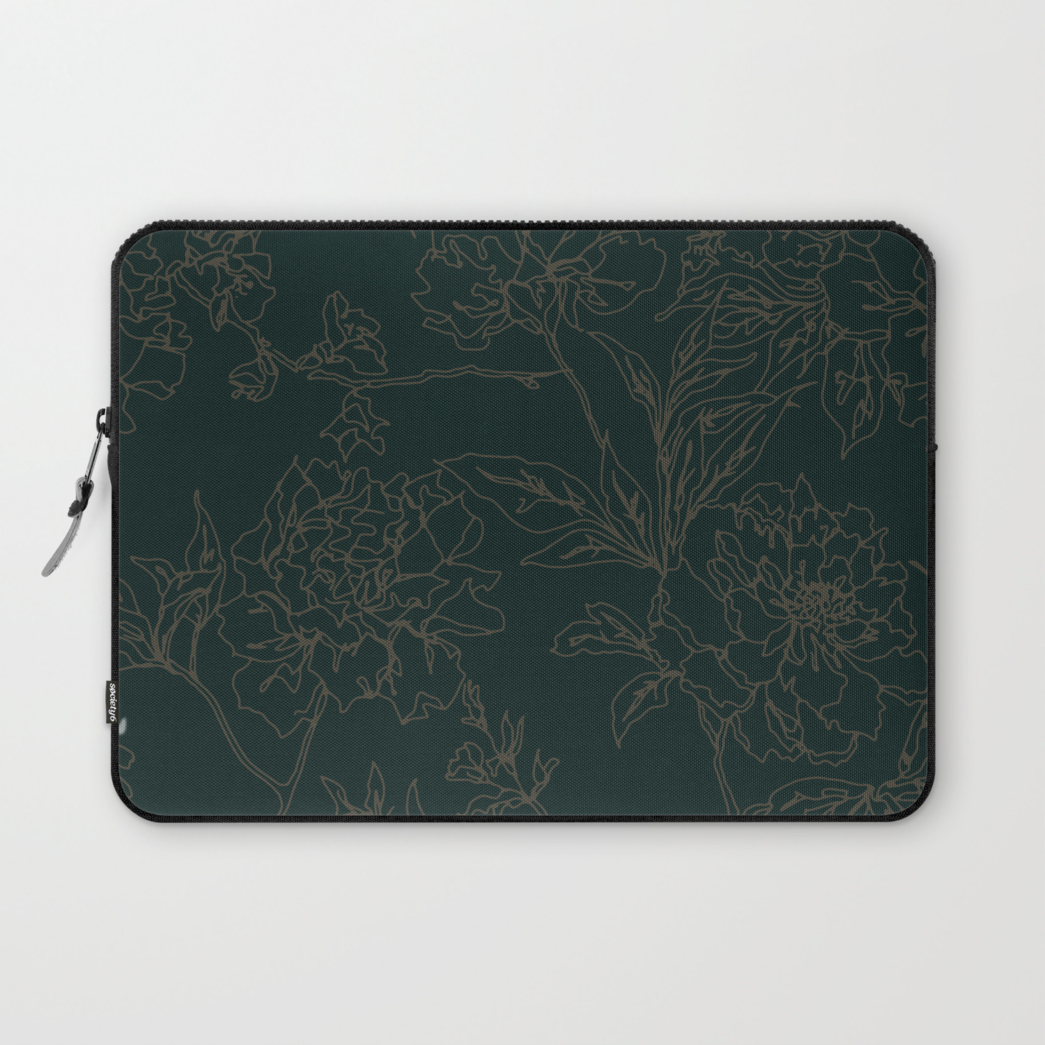 Emerald Vintage Chinoiserie Botanical Floral Toile Wallpaper Pattern Laptop Sleeve By Boltsandglitter Society6 Emerald Vintage Chinoiserie Botanical Floral Toile Wallpaper Pattern Laptop Sleeve By Boltsandglitter Society6