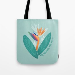 Hawaii Native Flowers - Bird of Paradise Tote Bag