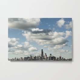 Chicago Skyline #1 Metal Print