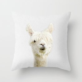 llama baby  Throw Pillow