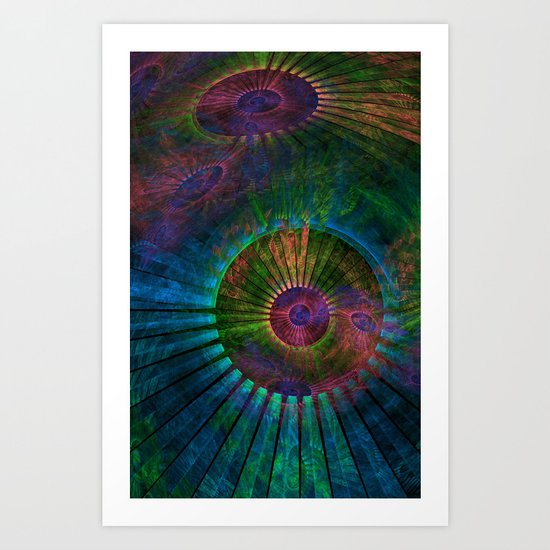 Fractal with no name Art Print