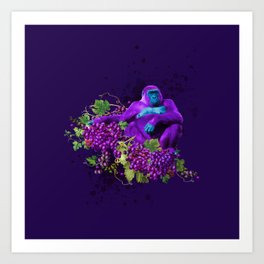 grape ape Art Print
