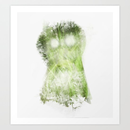 phantom vegetable Art Print