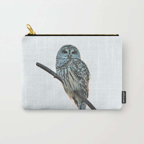 Barred Owl at Sunset Carry-All Pouch
