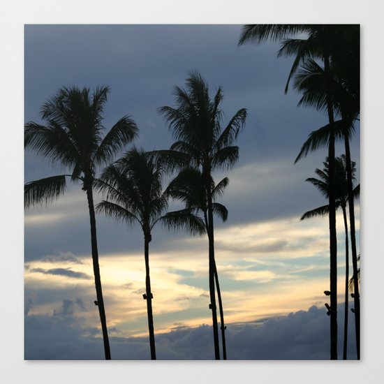 Maui: Sunset Canvas Print
