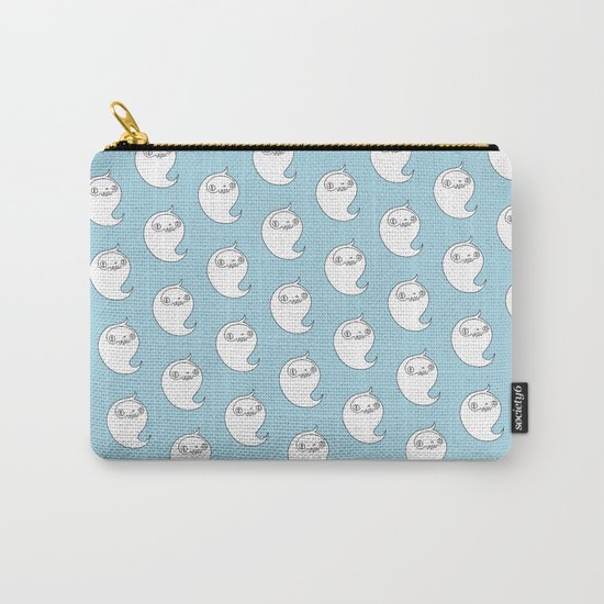 Ghost ( HQ pixel ) Carry-All Pouch