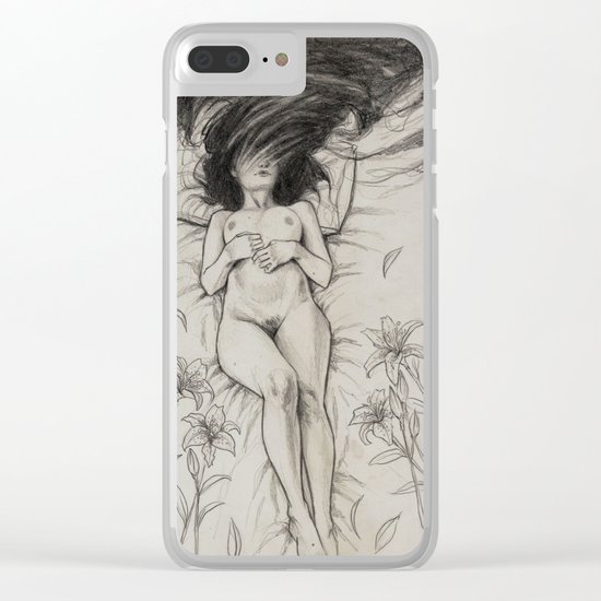 primavera Clear iPhone Case