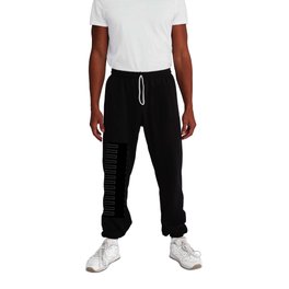 MODERN COMPOSITION (BLACK-WHITE) Sweatpants