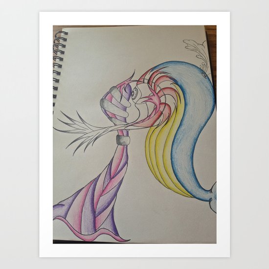 An Odd Love Art Print