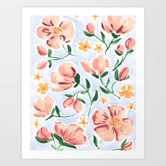 May Flowers Art Print