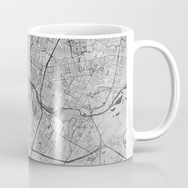Austin Pencil City Map Coffee Mug