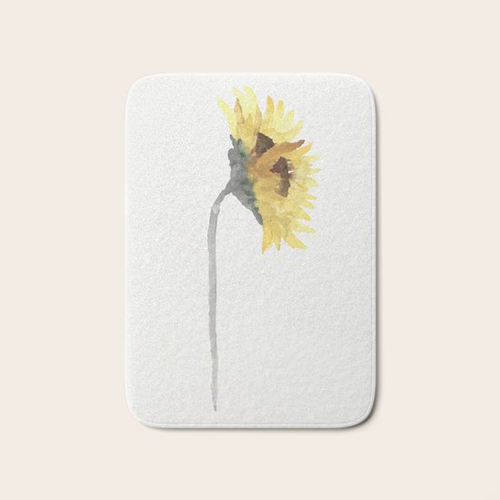 Sunflower 2 Bath Mat
