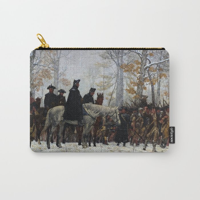 The March to Valley Forge by William Brooke Thomas Trego Carry-All Pouch