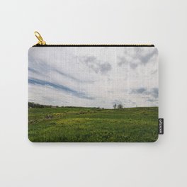 On Fields of Yellow and Green Carry-All Pouch