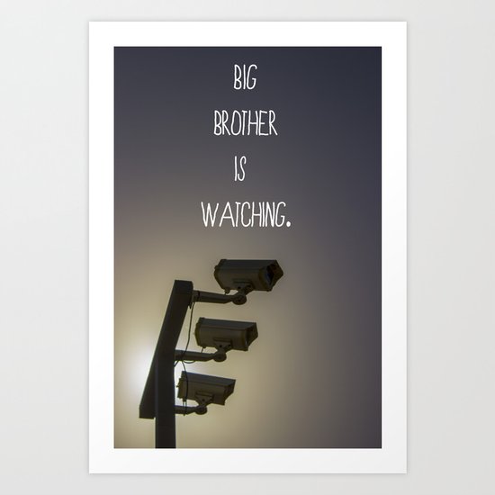 Big Brother Art Print