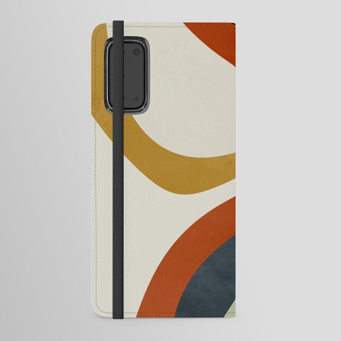 Abstract Retro 2 Android Wallet Case