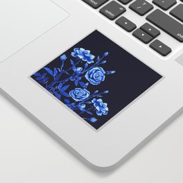 blue rose Sticker