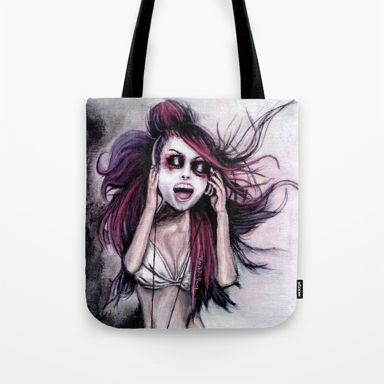 LISTEN TO MUSIC Tote Bag