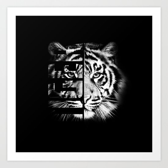 Tiger Art Print