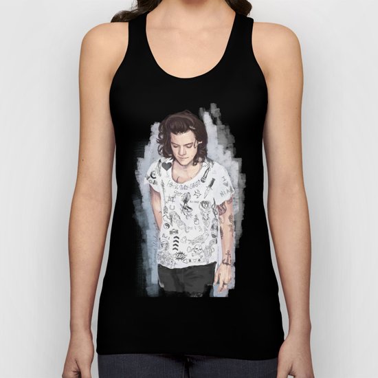 Harry 1D tattoos T-shirt Unisex Tank Top
