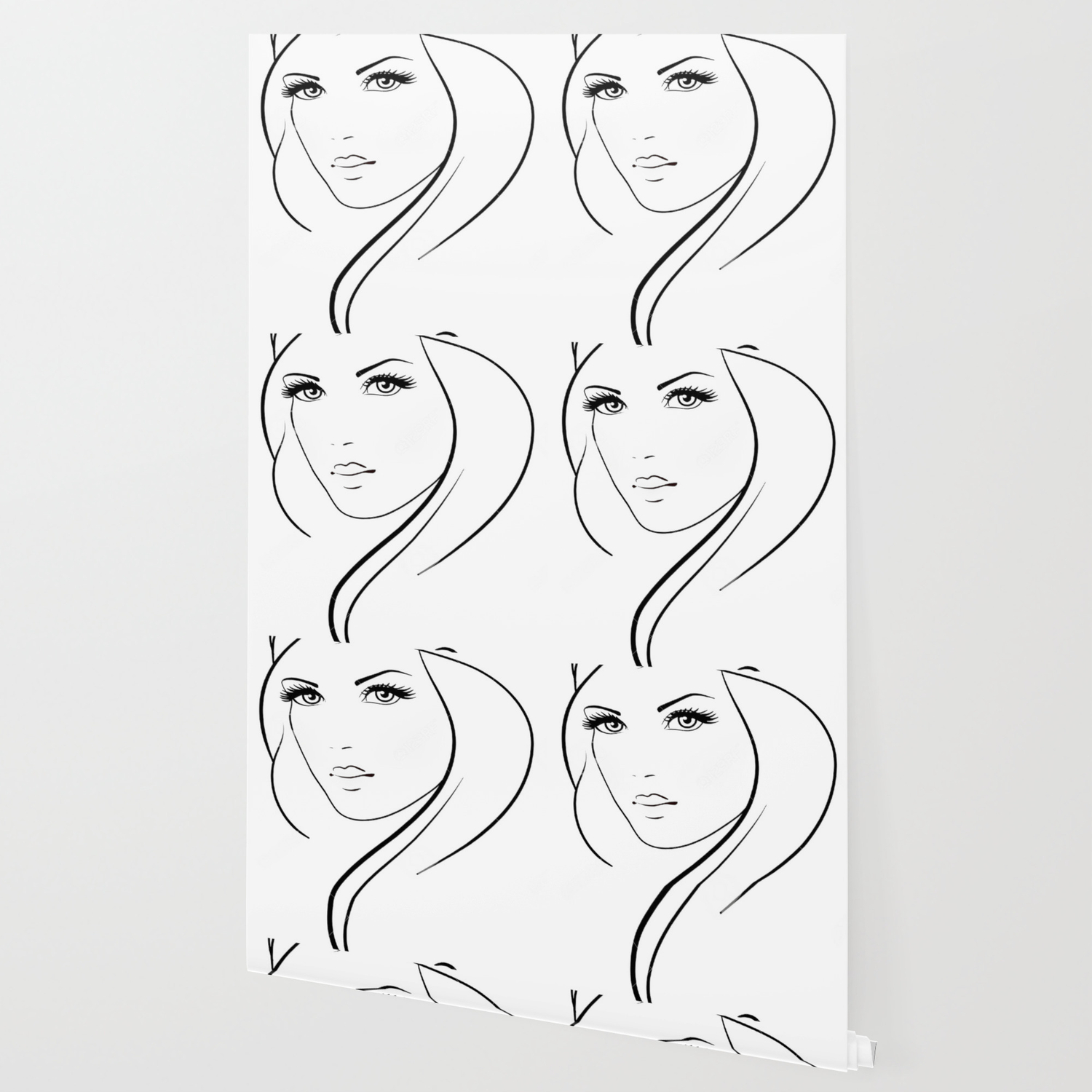 Beautiful Girl Female Woman Background Beautiful Young Pretty Fashion Cute Happy Wallpaper By Beautifulartartart Society6,How To Draw Girl Clothes Easy