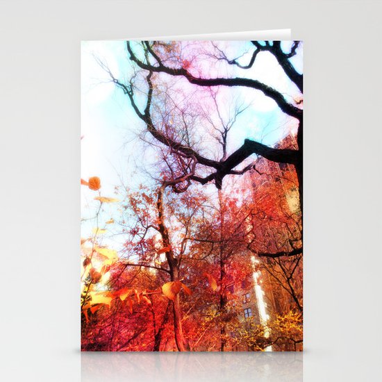 Color Blocked Stationery Cards