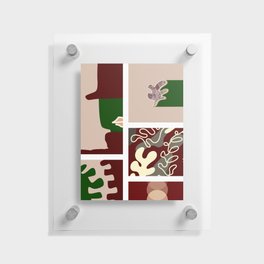 Assemble patchwork composition 20 Floating Acrylic Print