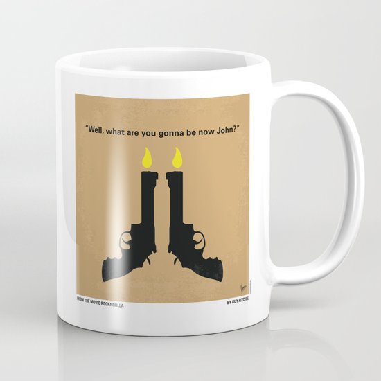 No071 My Rocknrolla minimal movie poster Mug