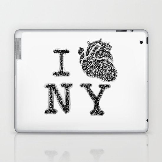 I HEART NEW YORK Laptop & iPad Skin