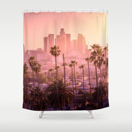 Pink Dusk Shower Curtain