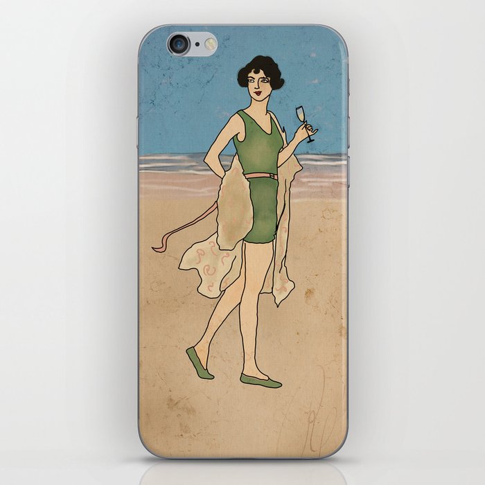 Beach and Bubbly iPhone Skin