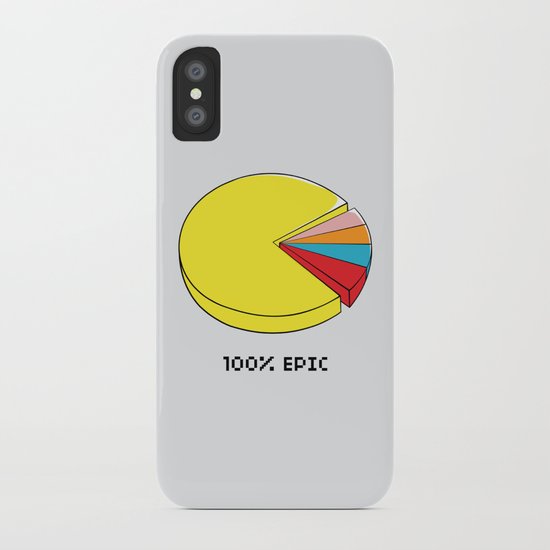Epic Pie Chart iPhone Case