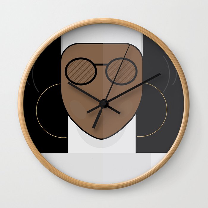 Sister Act, minimal Movie Poster, classic comedy film, funny, Whoopi Golberg, american cinema Wall Clock